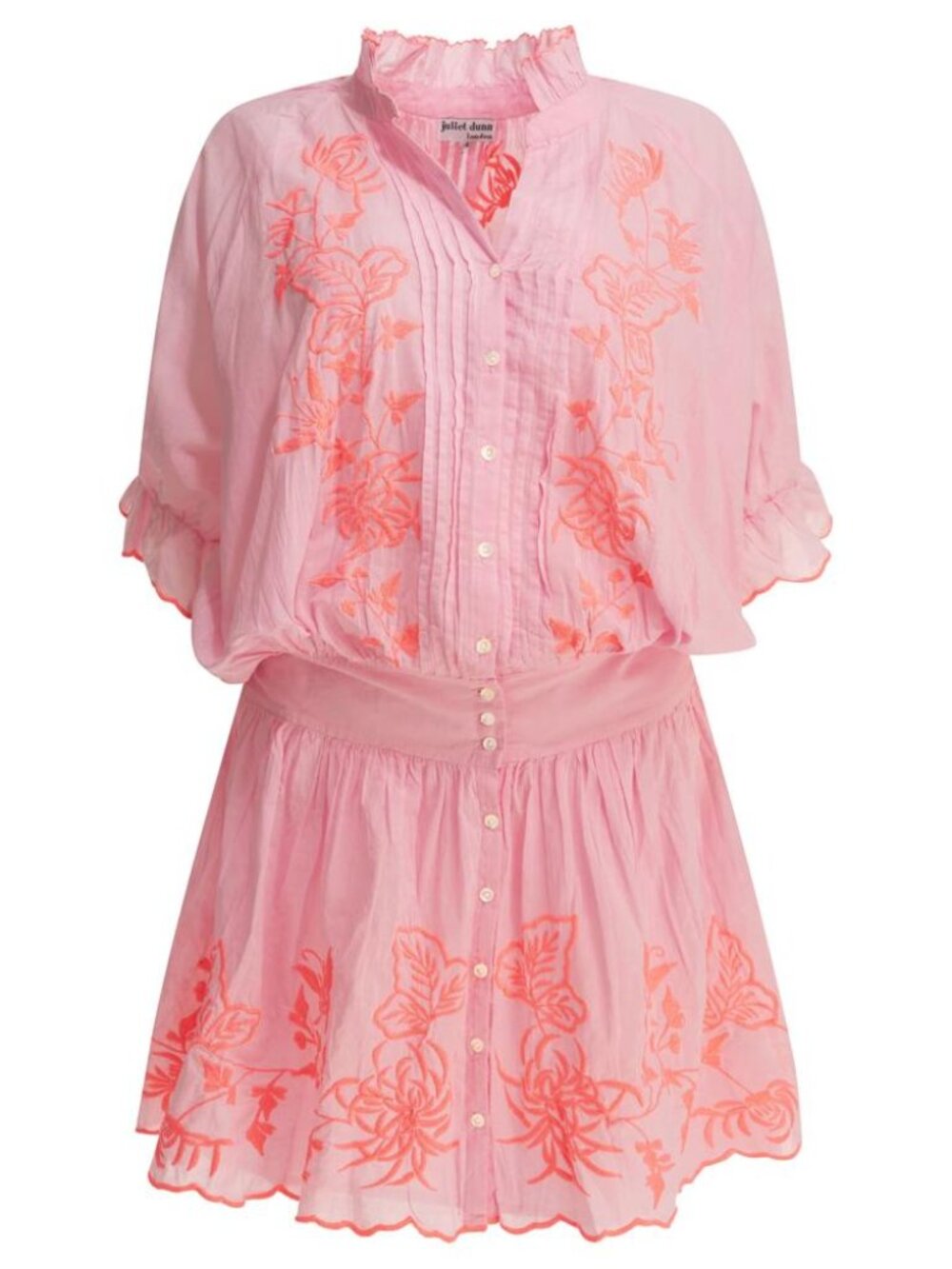 Juliet Dunn Short Shirt Dress Tag Size 2 Women
